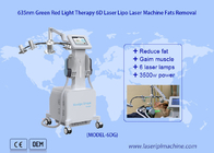 低レベル 6D レーザー脂肪は 532nm 緑 635nm 赤色光療法コールド レーザー療法装置を減らします