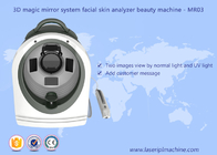 携帯用皮家の使用のための魔法ミラー3Dの顔のテスターの皮の分析機械