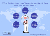 660nmダイオードの毛の成長機械レーザー療法機械HR208 1年の保証