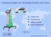 10d エメラルド レーザー機械療法の非侵襲的な脂肪の損失 635nm 532nm の痩身