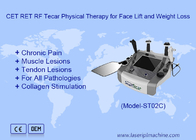 皮膚を張るための携帯型448KHz CET RET RF 痛みを緩和するTECAR 治療機