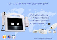 顔の持ち上がる美機械を細くする3D HIFU機械Liposonix携帯用ボディ