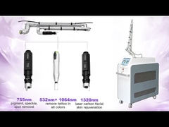Y12レーザーの色素形成の取り外しのそばかすの取り外しピコ秒の入れ墨の取り外し機械