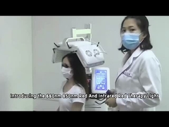 660nmダイオード育毛機 レーザー治療機 HR208 1年保証