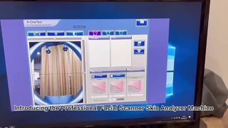 携帯用皮家の使用のための魔法ミラー3Dの顔のテスターの皮の分析機械