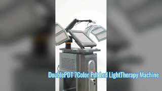 ダブル PDT 7 色の肌の若返り頭皮ケア Pdt LED 光線療法機
