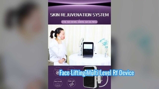 非侵襲的な 60W の目のケアの滑らかな細い線のマルチ レベルの無線周波数装置