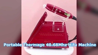 ポータブルサーマクール40.68Mhz Hifu美容機