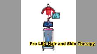 皮膚と髪の成長のためのプロフェッショナルな LED 赤色光療法