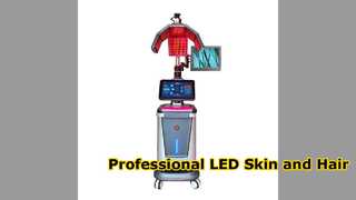 皮膚と髪の成長のための 7 色の LED ライトセラピー