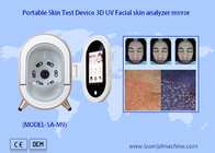 携帯用Ai 20，000,000枚の美顔術の走査器の皮の検光子3d紫外線魔法ミラー