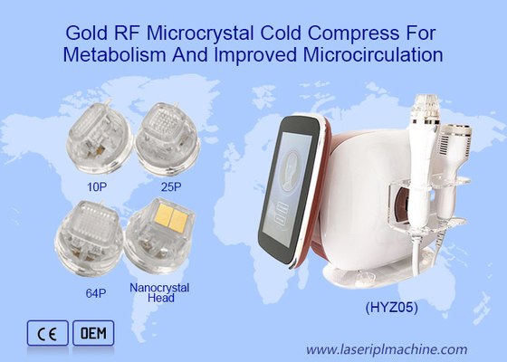 冷たいハンマーが付いている1台の僅かRf Microneedling機械に付きポータブル2台