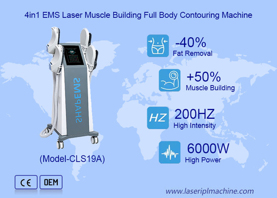 筋肉構築 ハイEMT マシン 高強度パルス電磁機能