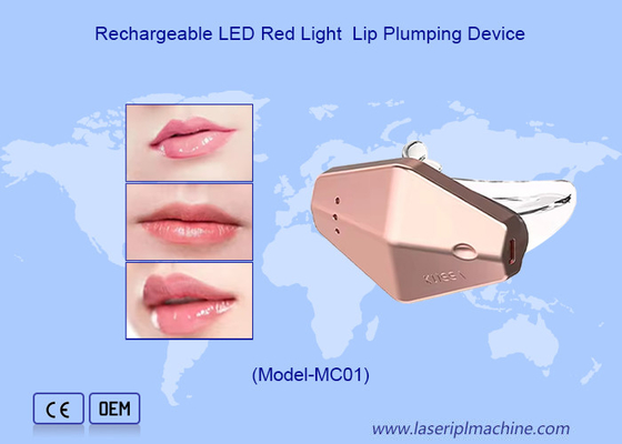 LEDライト付きの電気シリコン唇ケア装置