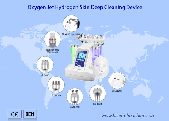 韓国様式顔の皮のクリーニングのためのハイドロ水Dermabrasionの皮機械