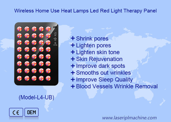 ポータブル ワイヤレス 620nm LED ライト 治療 睡眠 改善 LED ライト パネル