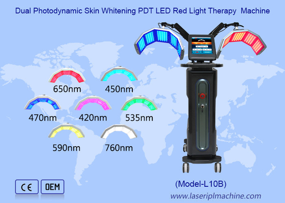 二重光動力学皮膚白化PDT LED赤光治療機