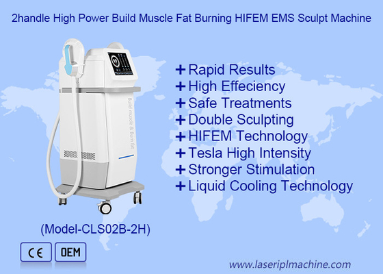 2ハンドル 高性能 筋肉 脂肪 燃焼 HIFEM 彫刻機
