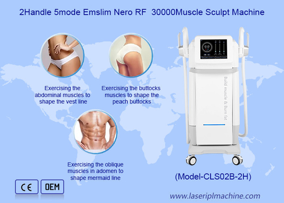 2ハンドル 5モード エムスリン ネロ RF 30000 筋肉彫刻 脂肪燃焼機
