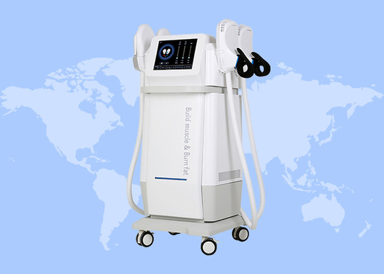 電磁性筋肉刺激器 4 探査機 HIFM RF EMS 痩身減量マシン