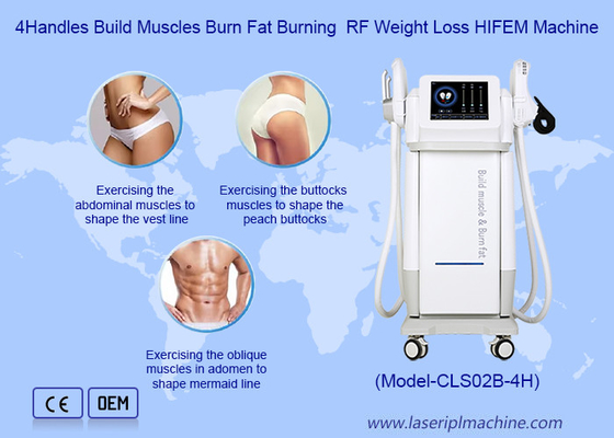 4ハンドル 筋肉を鍛える 脂肪を燃やす RF 減量 HIFEM 機械