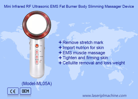 ミニ赤外線 RF 超音波 EMS 脂肪燃焼器 痩身 マッサージ器