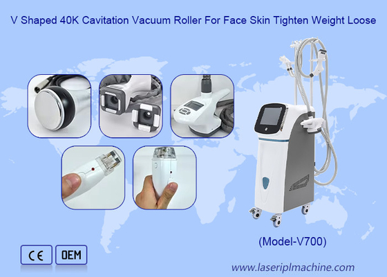 5in1 真空RFローラー 40kカビテーション赤外線レーザー体痩せ機