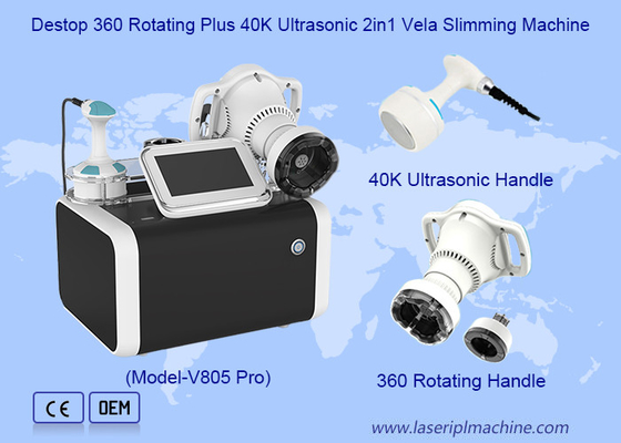 360度回転脂肪凍結 RF真空 40Kカビテーションベラ形成減肥機