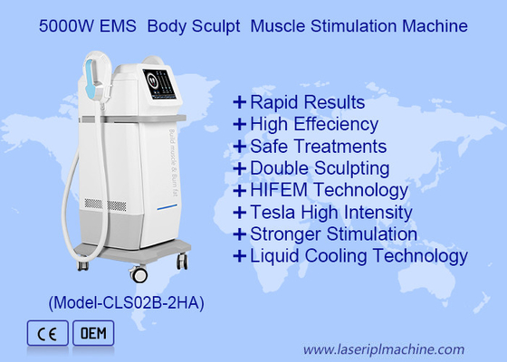 2 ハンドル EMS 体重減少 筋肉構築 HI EMT 深い筋肉刺激装置