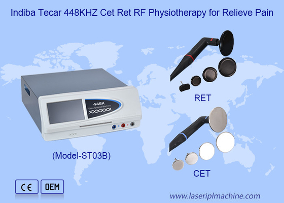 モノポーラRF Cet フェイスリフティング ボディコントゥアリング 448kHz Tecarマシン