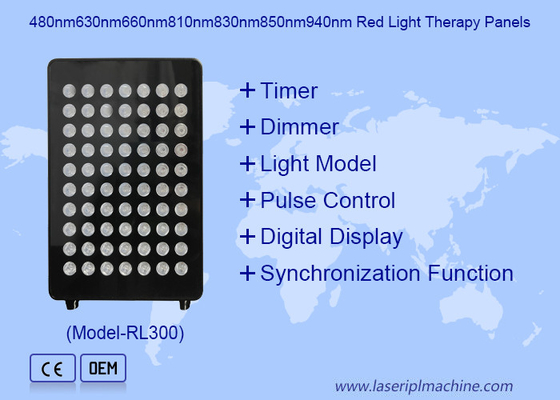 660nm 850nm 60pcs LED赤外線赤光 痛みを和らげる装置