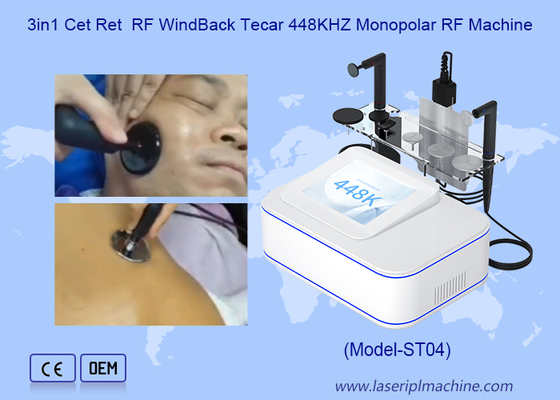 448khz Cet Ret レジスティブ RF 痛みを和らげるテカー治療機