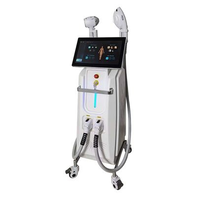 良い値段 2 in 1 808 ダイオードレーザー 3 波長 高速 永久 無痛 スーパー IPL 脱毛機 オンライン