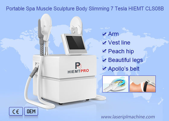 鉱泉筋肉彫刻7のTesla HIEMTの美機械