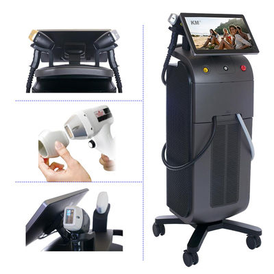 マイクチャネル4d 755 808 1064nmダイオードレーザー脱毛機