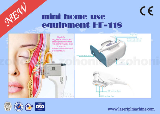 良い値段 表面持ち上がる皮のクリーニングのための携帯用超音速3D HIFU機械3MHZ 36W オンライン