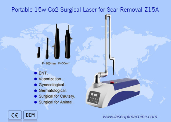 ポータブル 10600nm CO2 外科用レーザー皮膚瘢痕除去機