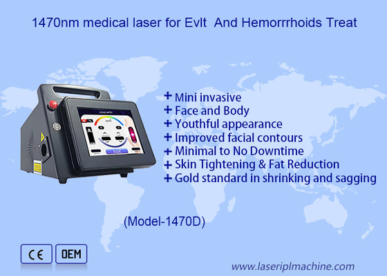 1470nmダイオードレーザー脂肪燃焼脂質化手術 レーザー減量マシン