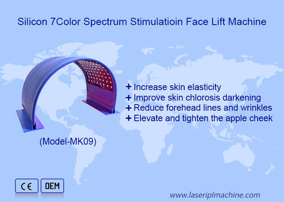 良い値段 7 色スペクトル 肌の白化 柔軟性のあるシリコンLEDライトマシン オンライン
