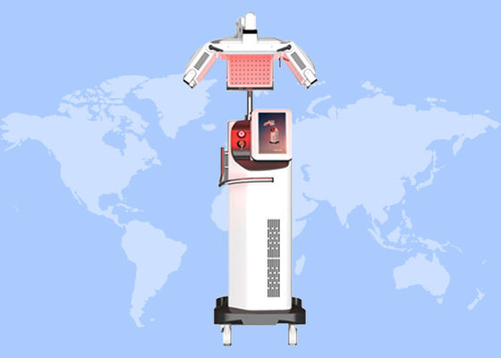 良い値段 660nmダイオードの毛の成長機械レーザー療法機械HR208 1年の保証 オンライン