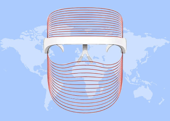 良い値段 7色 LED マスク アクネ治療 皮膚再生 むくみを除去 オンライン