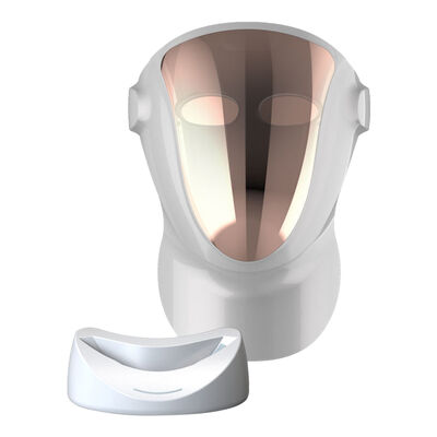 良い値段 LEDフォトントレッドライトセラピーマスク 肌引き締め シリコン LED 赤色光フェイシャルマスク オンライン