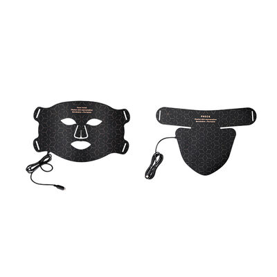 良い値段 4色 LEDライト 紫外線 シリコンマスク 顔の全面 むくみを除去 皮膚ケア オンライン