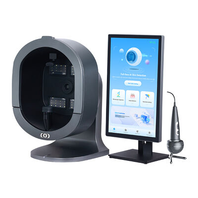 3D AI インテリジェント 2in1 シングルハンドル 頭皮スキャナー 顔皮膚分析器