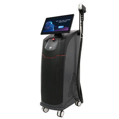 良い値段 500W~1600W 4波長 全肌色808nmダイオードレーザー脱毛機 オンライン