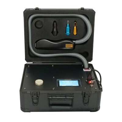 Q スイッチ Nd Yag レーザー カーボン 剥離 羽毛除去 タトゥー除去