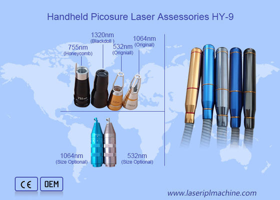 良い値段 Nd Yag 縮小孔 532nm 1032nm タトゥー除去 ハンドル アクセサリー HY-9 オンライン
