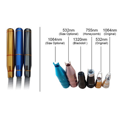 良い値段 Nd Yag 縮小孔 532nm 1032nm タトゥー除去 ハンドル アクセサリー HY-9 オンライン